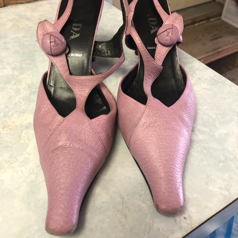 Prada sling backs